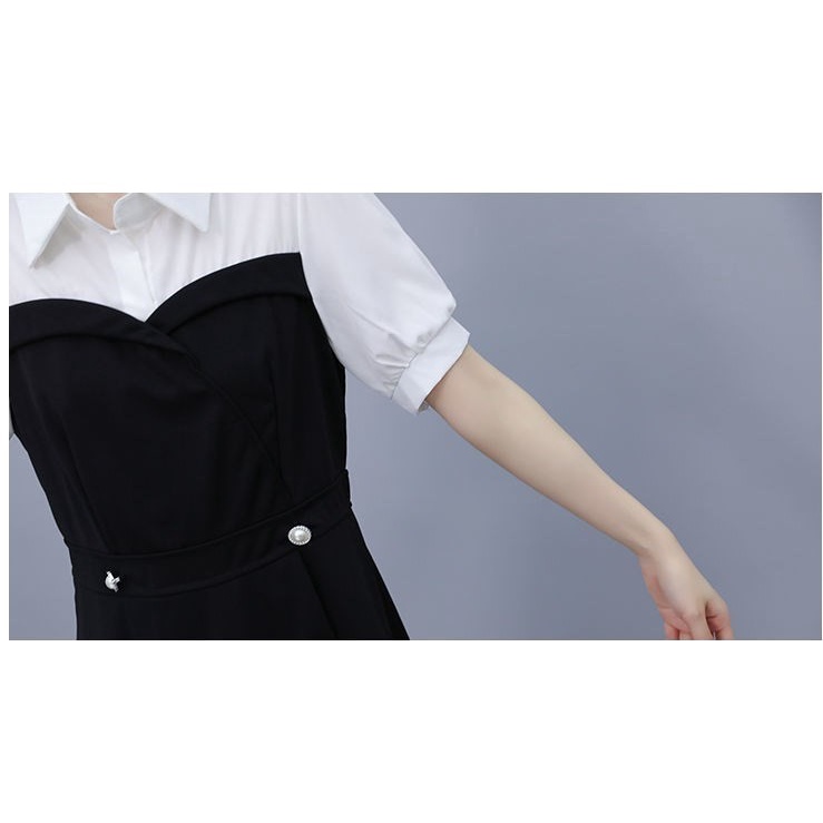 Đầm trắng tay phồng, newtag 100%, size S,2525