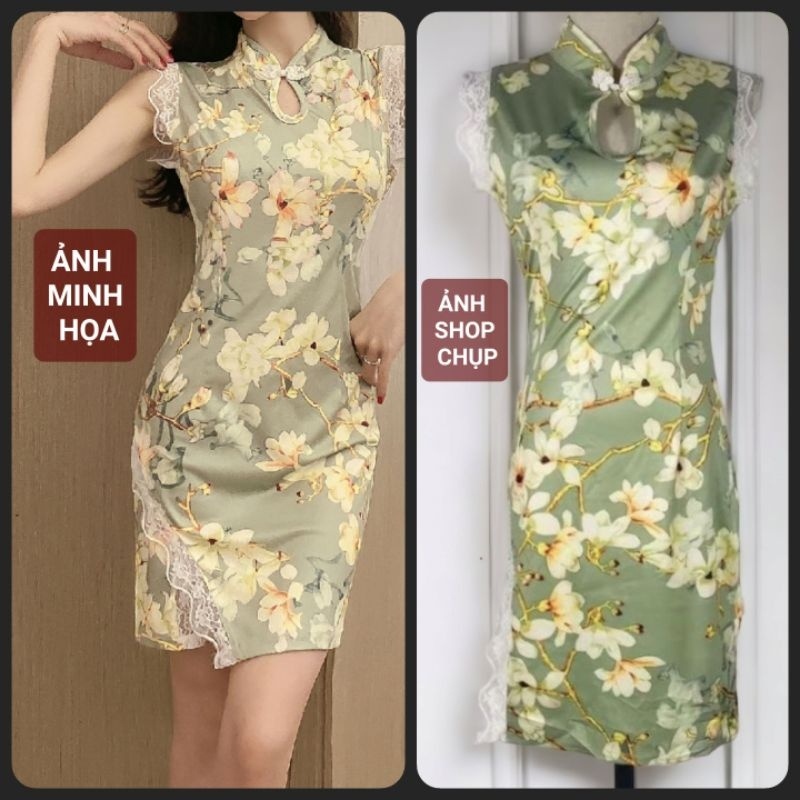 SƯỜN XÁM, body hoa, thun cotton 1 lớp, không bị mỏng, co giãn, mới 94%, SIZE M-L, 2776