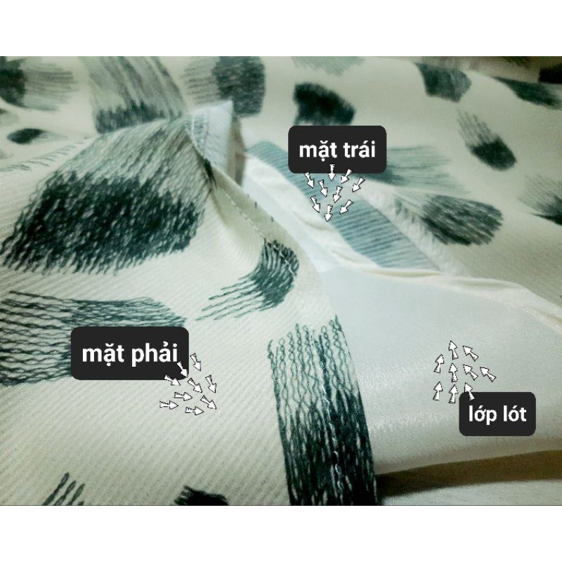 Set/Bộ Áo vs chân váy xanh, size M-L, mới 95%