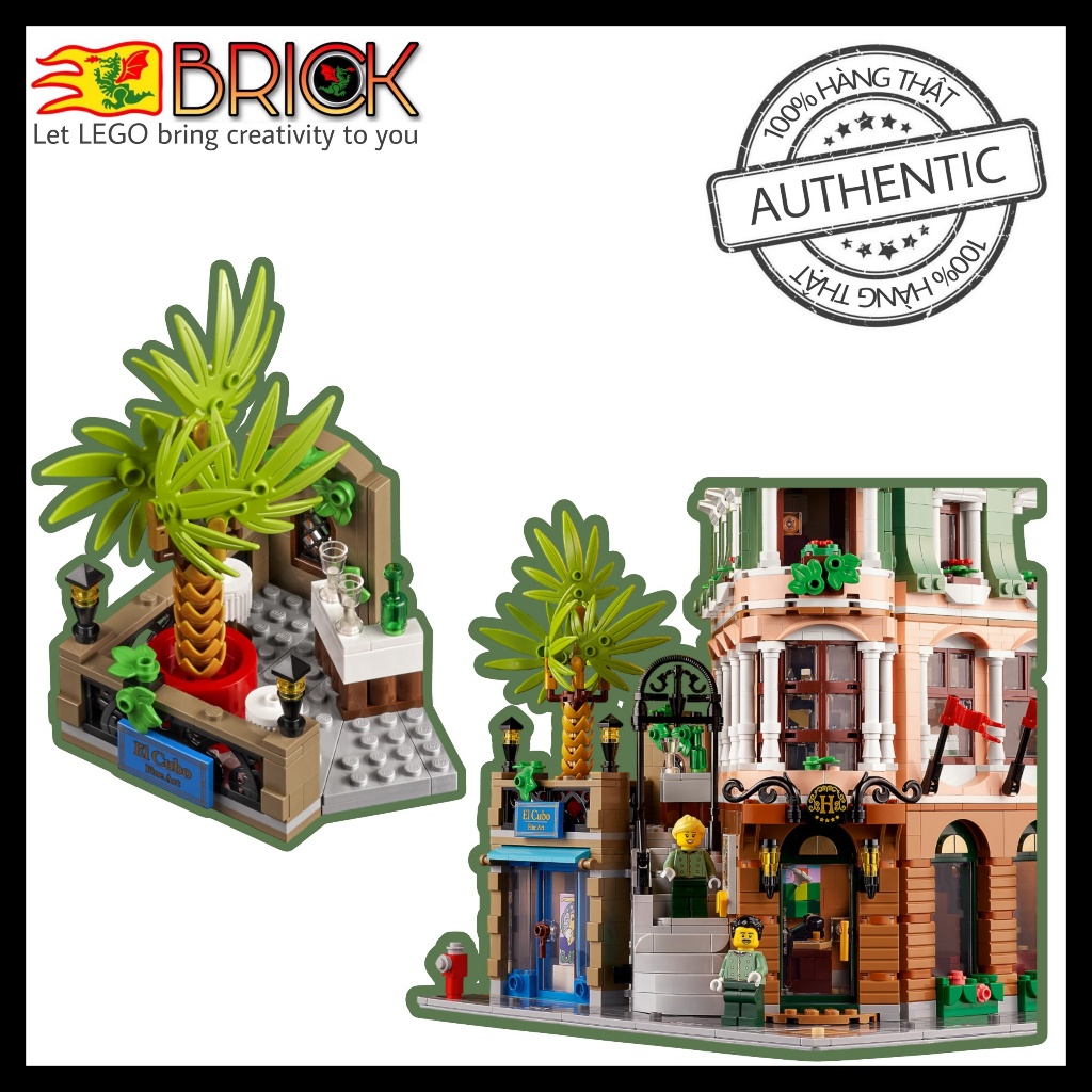 Đồ chơi LEGO chính hãng - Boutique Hotel - Khách sạn Boutique - set 10297