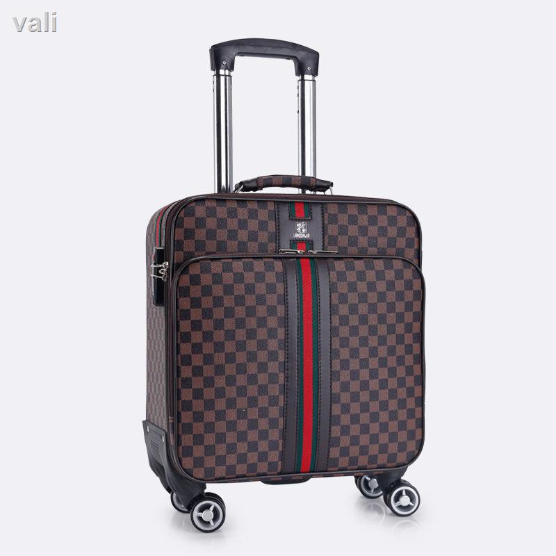 Vali đựng đồ nội trú 16 inch vali sạc mini nữ bánh xe đa năng Hộp đựng xe đẩy nhỏ 18 inch vali sinh viên vali vali