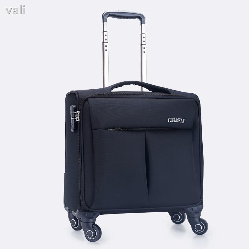 Vali đựng đồ nội trú 16 inch vali sạc mini nữ bánh xe đa năng Hộp đựng xe đẩy nhỏ 18 inch vali sinh viên vali vali