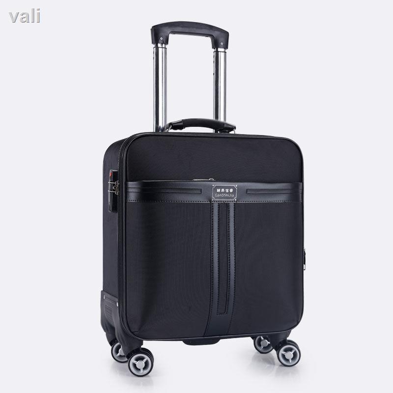 Vali đựng đồ nội trú 16 inch vali sạc mini nữ bánh xe đa năng Hộp đựng xe đẩy nhỏ 18 inch vali sinh viên vali vali