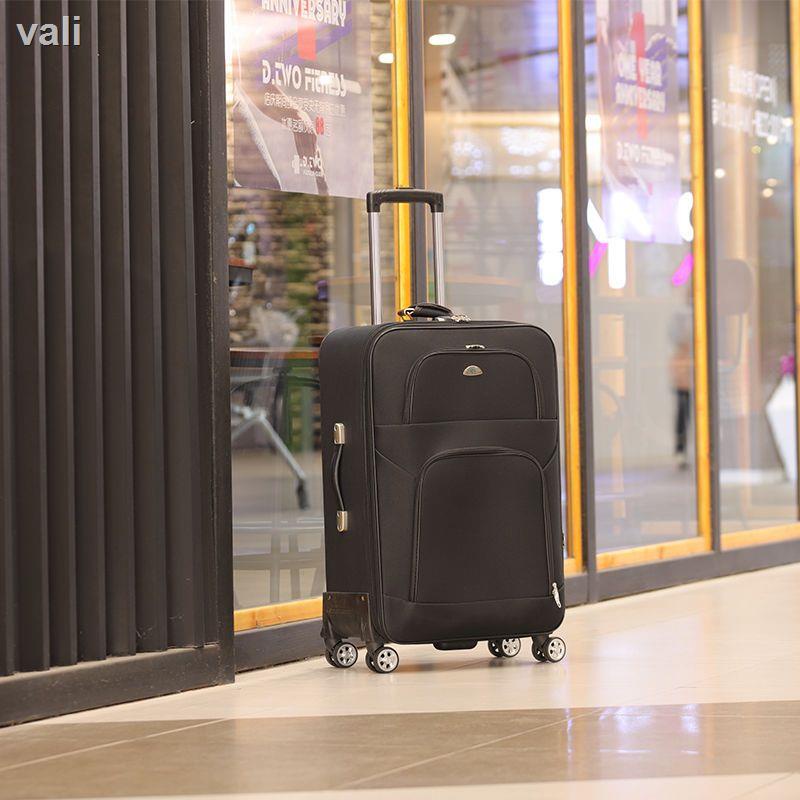 Vali vải Oxford đa năng bánh xe đẩy hộp vali học sinh nam nữ hộp mật khẩu 20 inch 24 inch 26 inch hộp vải