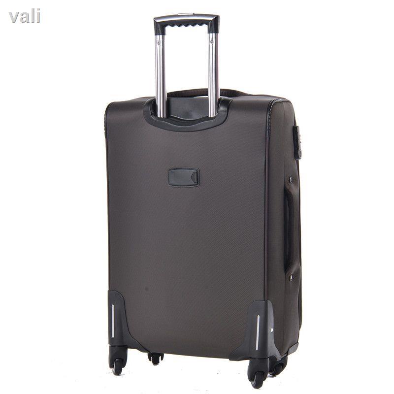 Công suất siêu lớn lưới màu đỏ vali thời trang vải Oxford du lịch hợp thời trang nam vali kinh doanh xe đẩy bánh xe đa n