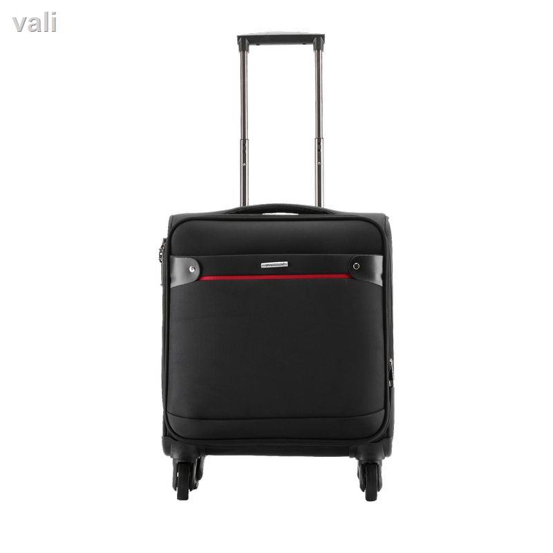 Công suất siêu lớn lưới màu đỏ vali thời trang vải Oxford du lịch hợp thời trang nam vali kinh doanh xe đẩy bánh xe đa n