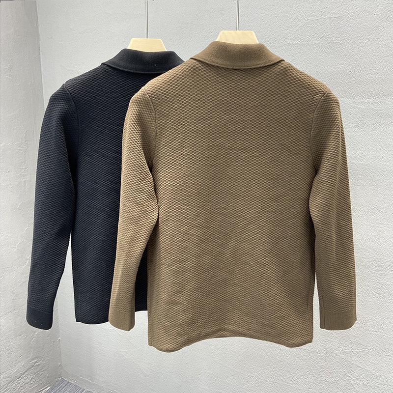 Áo Khoác Cardigan Dệt Kim Thời Trang Thu Đông 2023 Cho Nam