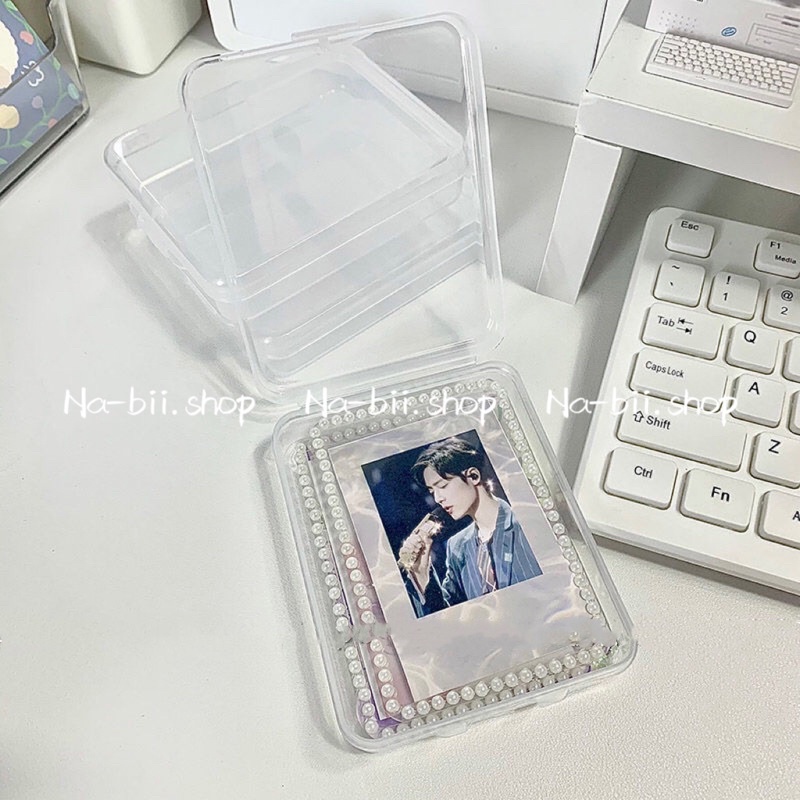 Hộp nhựa đựng card thẻ sticker trong suốt