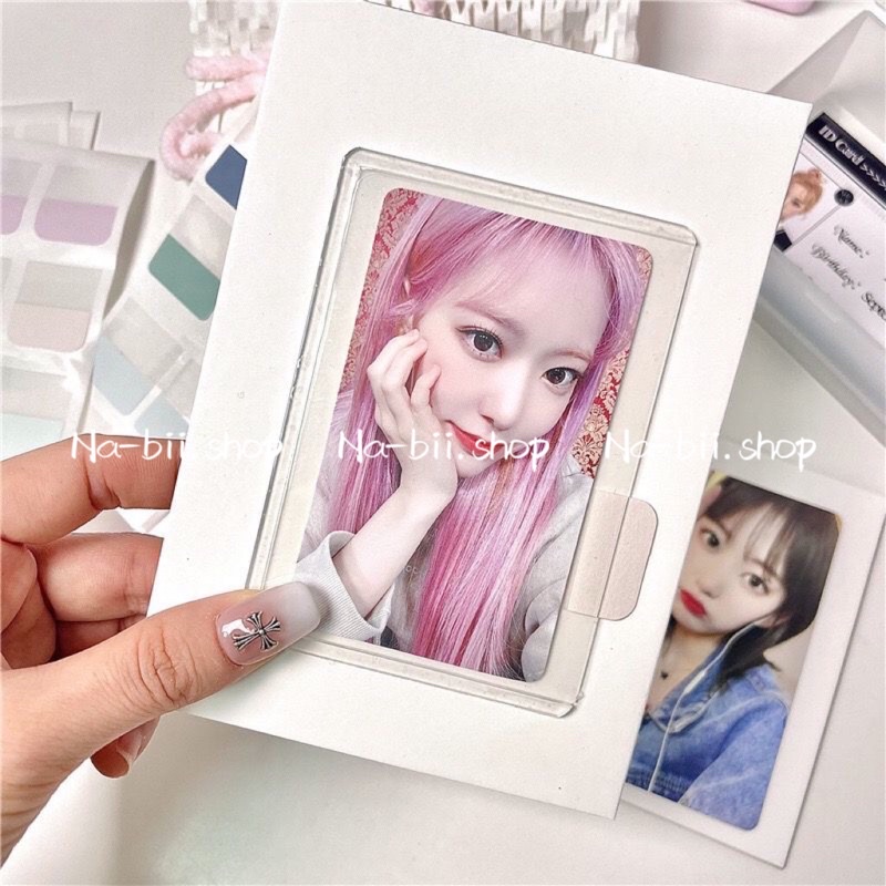 Bìa lạnh giấy Fomex trắng 1.5mm A7 gói card set 10c