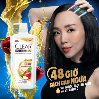 Dầu Gội Sạch Gàu Clear (880g)