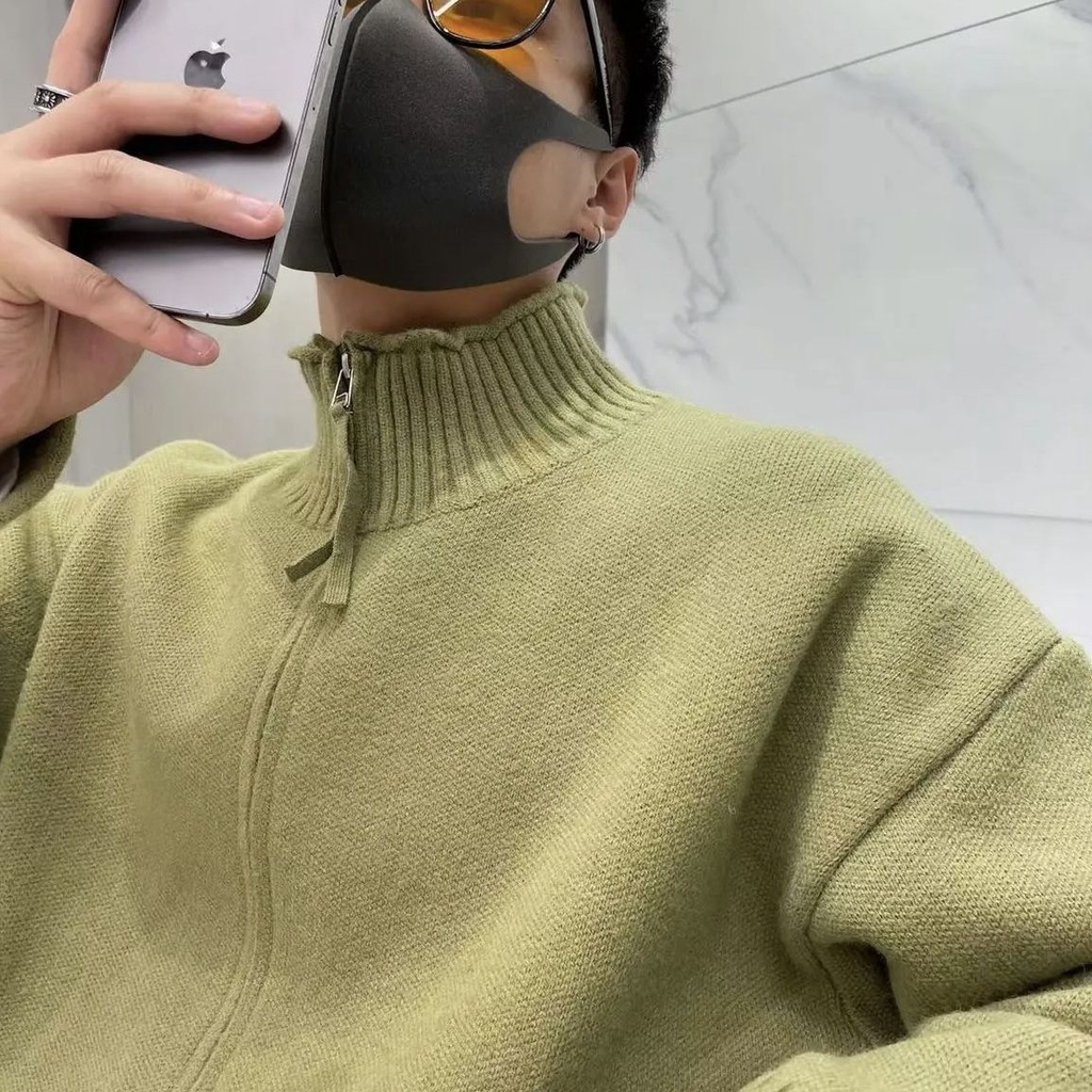 Áo Khoác Cardigan Dệt Kim Phong Cách Nhật Bản Thời Trang Thu Đông Hàng Mới 2022