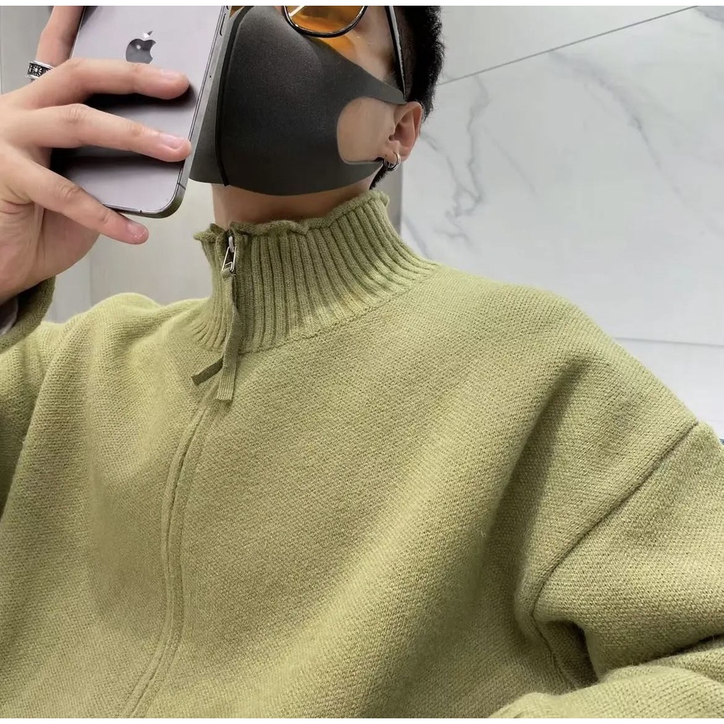 Áo Khoác Cardigan Dệt Kim Phong Cách Nhật Bản Thời Trang Thu Đông Hàng Mới 2022