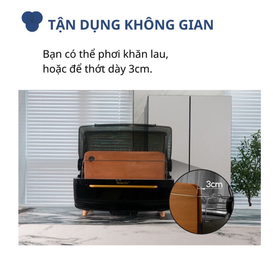 Máy Sấy Và Tiệt Trùng Chén Bát Heimchef, Máy Sấy Bát, Dung Tích 45L / 60L / 70L, Nhập Hàn, BH 12 Tháng, bepduc_99