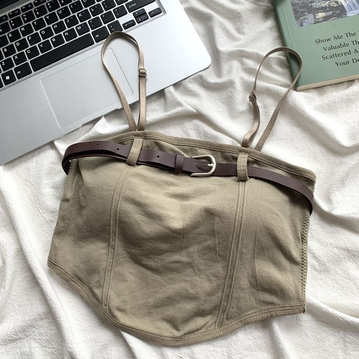 Jiashucheng Áo Ống Ngắn Ôm Dáng Phong Cách Mới Mùa Hè Sang Trọng Cho Nữ