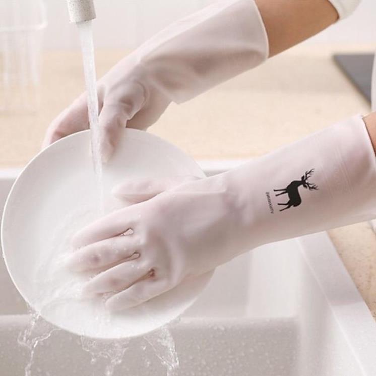 Găng tay cao su rửa chén bát giặt đồ mẫu Dr.C