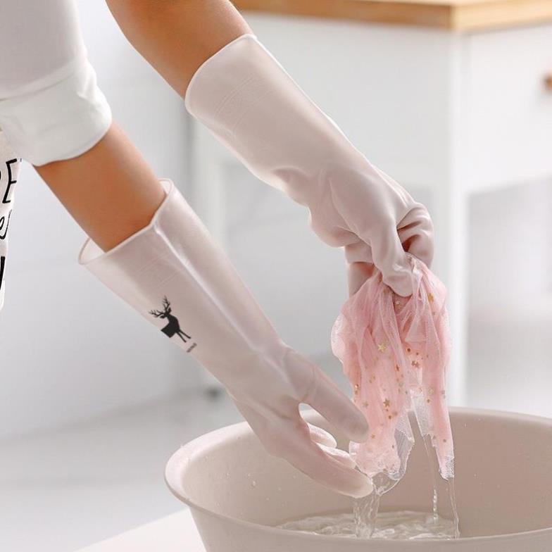 Găng tay cao su rửa chén bát giặt đồ mẫu Dr.C