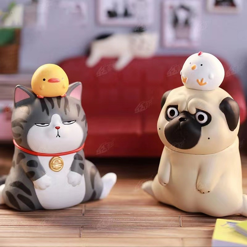Blind box mèo hoàng thượng và chó nô tỳ Version 3