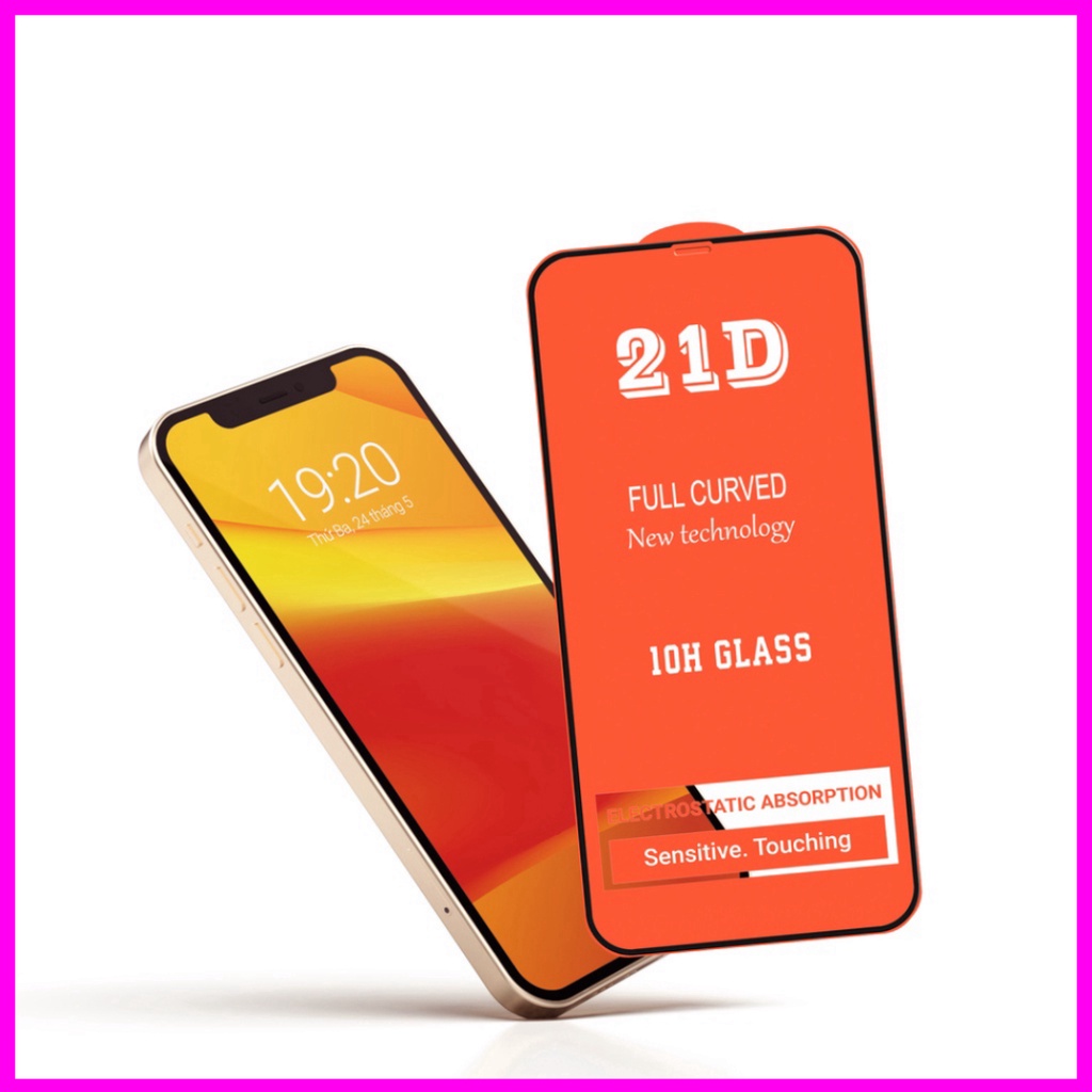 Cường Lực iphone full màn 21D ip 6 6splus 7 7plus 8plus X Xsmax 11promax 11 12promax 12 13 13promax 14pro 14promax 21D