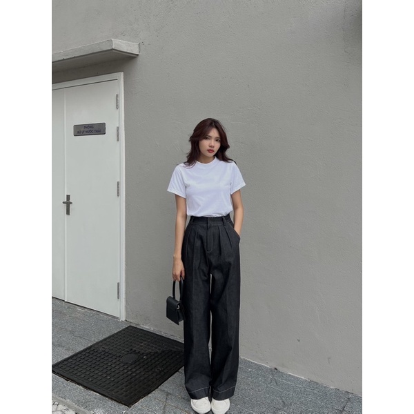 QUẦN THỤNG DENIM NỮ