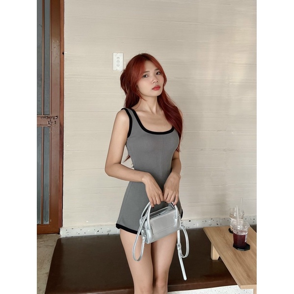 JUMPSUIT BA LỖ KHOÁ LƯNG TRENDY