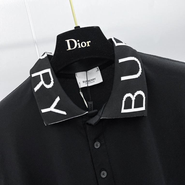 Áo Polo BBR Nam Kiểu Dáng Basic Đơn Giản Cotton Cá Sấu 100% Trơn Thoáng Mát