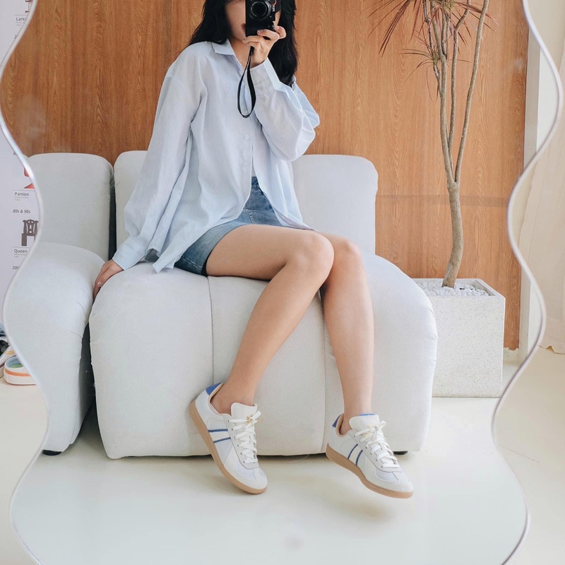 Giày Adidas BW Army Cloud White Blue HQ6457