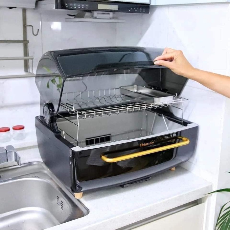 Máy Sấy Và Khử Trùng Chén Bát HEIMCHEF, Tủ Sấy Bát, Khử Khuẩn Tia UV, Size 45L / 60L / 70L, Nội Địa Hàn, BH 12 Tháng