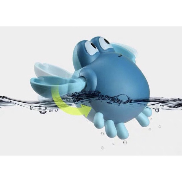 Đồ chơi nhà tắm cua bơi vặn cót cho bé thoả thích vui chơi