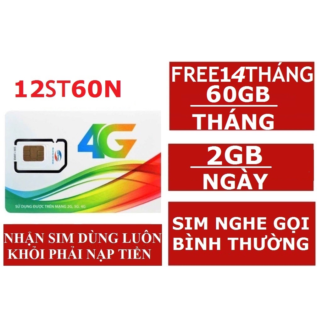 SIM VIETTEL TRẢ TRƯỚC TÀI KHOẢN 0Đ NẠP TIỀN LÀ DÙNG