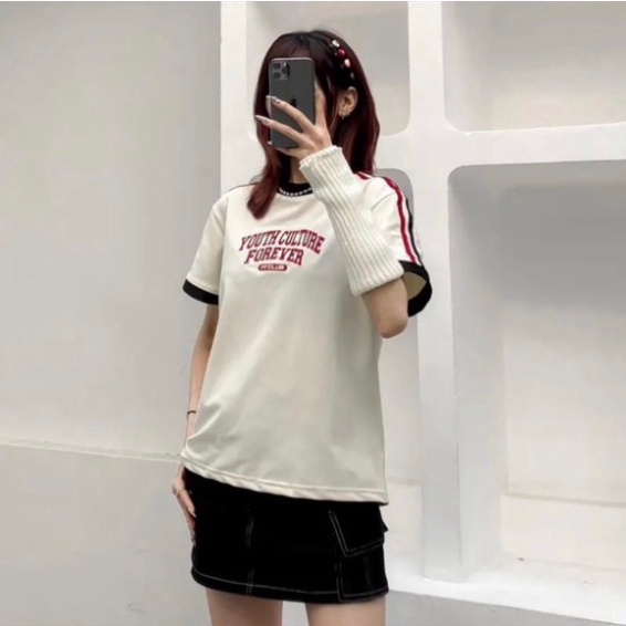 Áo thun Baby Tee YOUTH CULTURE tay ngắn Unisex hottend hiện tại, áo phông nữ phong cách thể tho Hàn Quốc AP10 | BigBuy360 - bigbuy360.vn