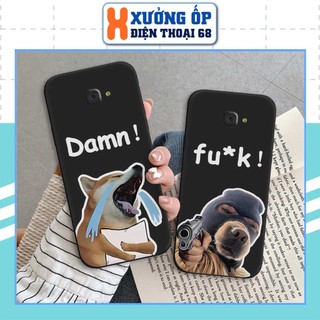 Ốp lưng tpu samsung j4 plus / j4 core / j4+ / j4 prime hình chú chó dễ thương, ốp silicon tpu dẻo rẻ đẹp