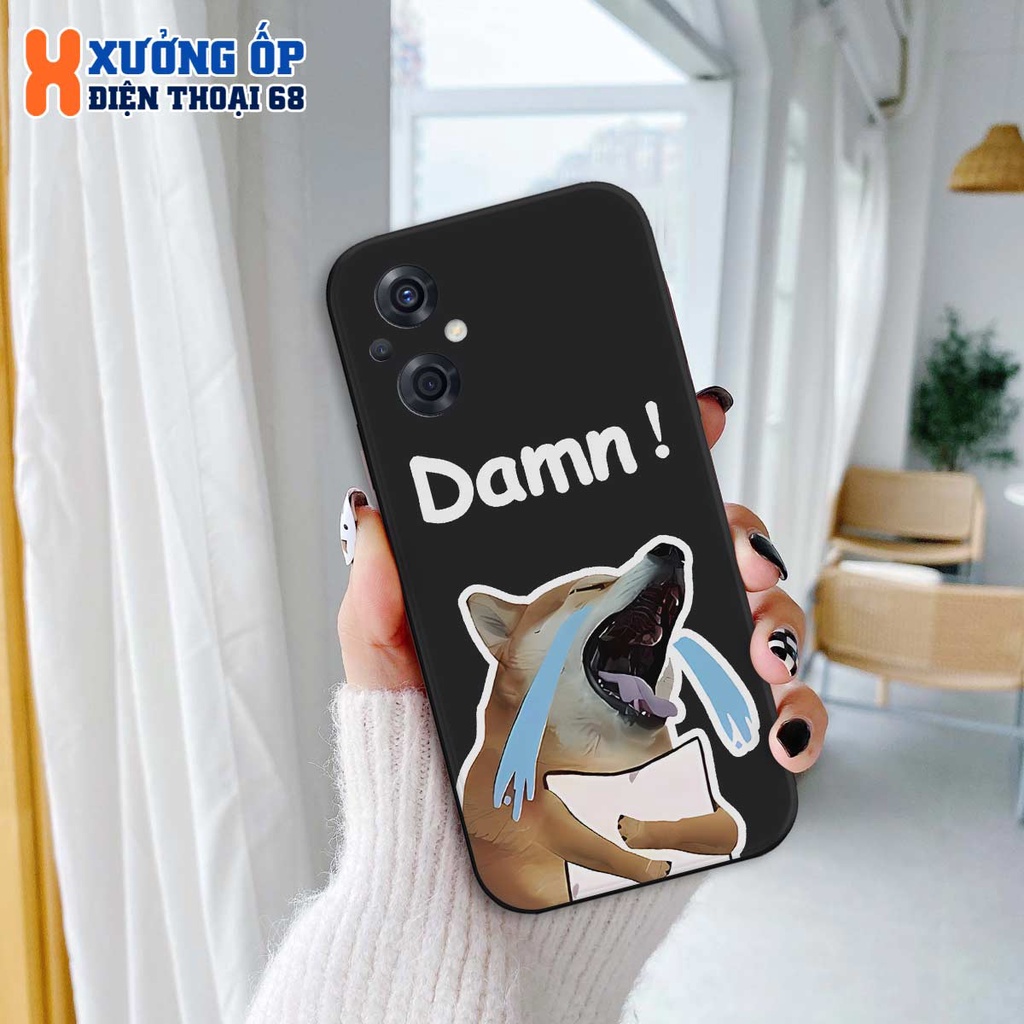 Ốp lưng TPU Oppo Reno 8 / Reno8 5G/ Reno8z hình chú chó dễ thương, ốp silicon TPU dẻo rẻ đẹp