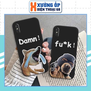 Ốp lưng TPU Xiaomi Redmi 9A / Redmi 9A hình chú chó dễ thương, ốp silicon TPU dẻo rẻ đẹp
