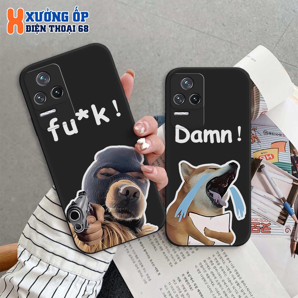 Ốp lưng TPU Xiaomi Redmi K50 / K50 Pro Ultra hình chú chó dễ thương, ốp silicon TPU dẻo rẻ đẹp