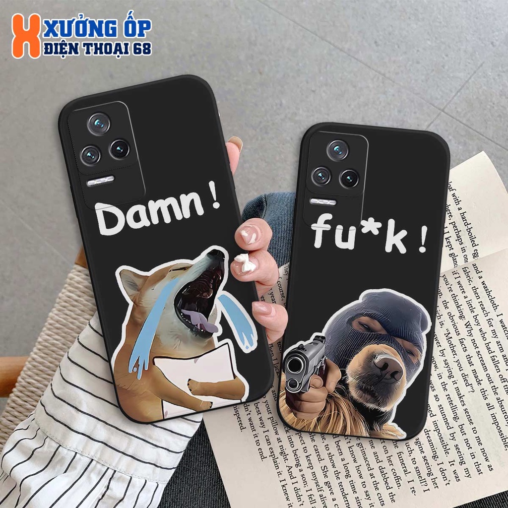 Ốp lưng TPU Xiaomi Redmi K50 / K50 Pro Ultra hình chú chó dễ thương, ốp silicon TPU dẻo rẻ đẹp