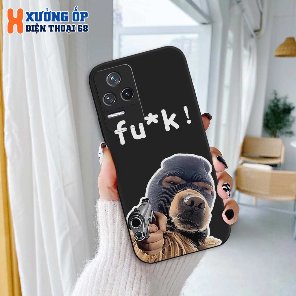 Ốp lưng TPU Xiaomi Redmi K50 / K50 Pro Ultra hình chú chó dễ thương, ốp silicon TPU dẻo rẻ đẹp