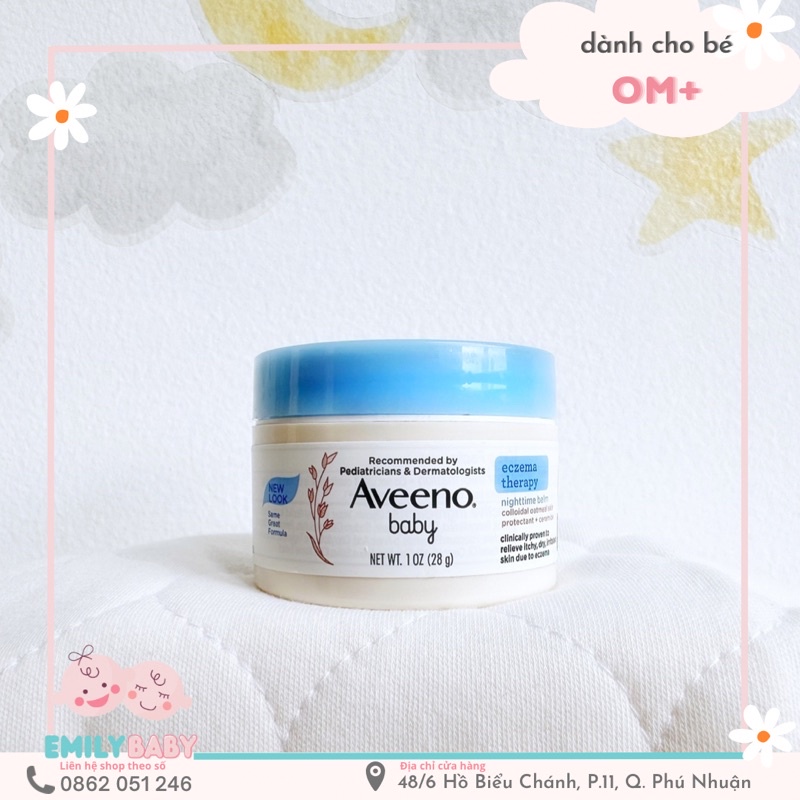 [Mẫu mới] Kem chàm cho bé Aveeno Baby Eczema