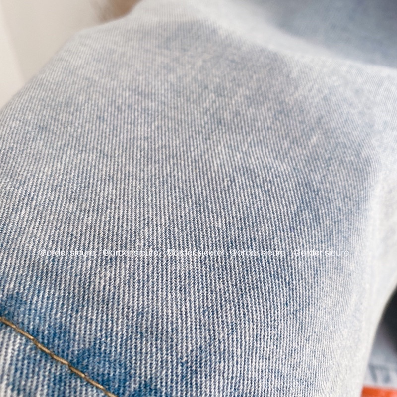 Chân váy jeans dáng dài xẻ trước hàng quảng châu loại 1