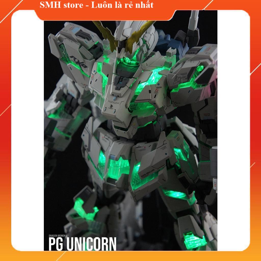 Bộ đèn Led kosmos cao cấp cho pg unicorn , banshee, phenex tỷ lệ 1/60. tặng kèm led cánh, khiên tùy theo phiên bản  )