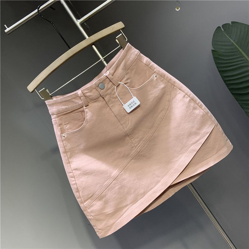 Chân Váy Denim Dáng Chữ A Co Giãn Thời Trang Mùa Hè 2023 Mới