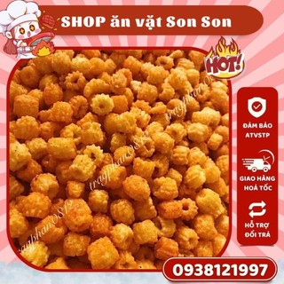 Bim bim hạt sen chiên giòn, nui sấy giòn cay ngọt - Son Son