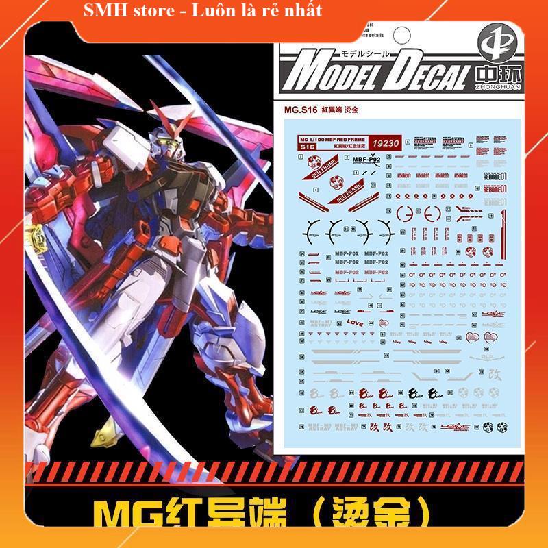 Decal nước cho mô hình MG 1/100 - 19230