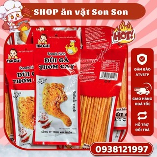 Snack hình đùi gà thơm cay Thế Giai - Son Son