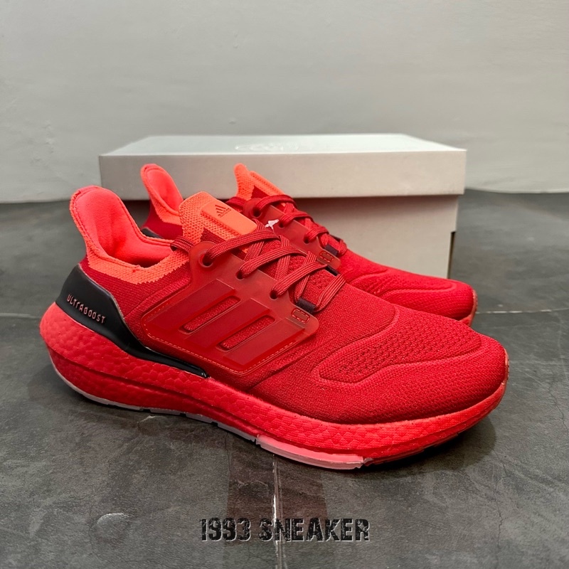 Giày Sneaker UB 8.0 Đỏ đen, Boost nén cao cấp, Full box