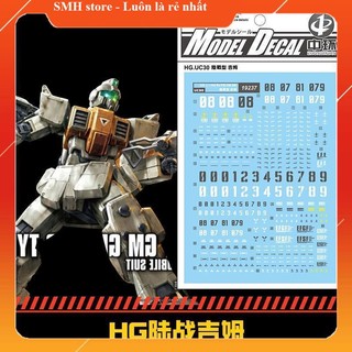 Decal nước cho mô hình hg 1/144 - 19237