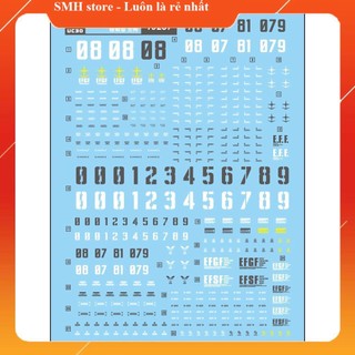 Decal nước cho mô hình HG 1/144 -  19237