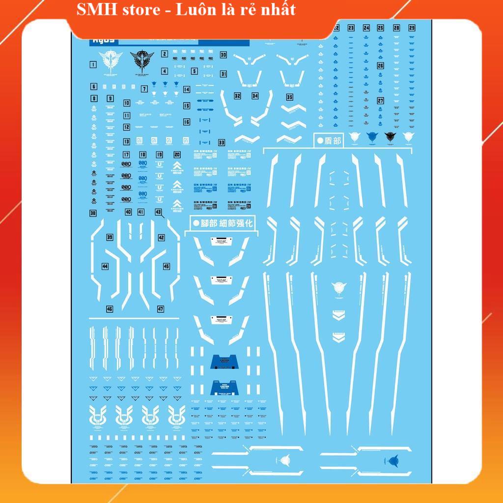 Decal nước cho mô hình 1/144 RG QUANT - 19174