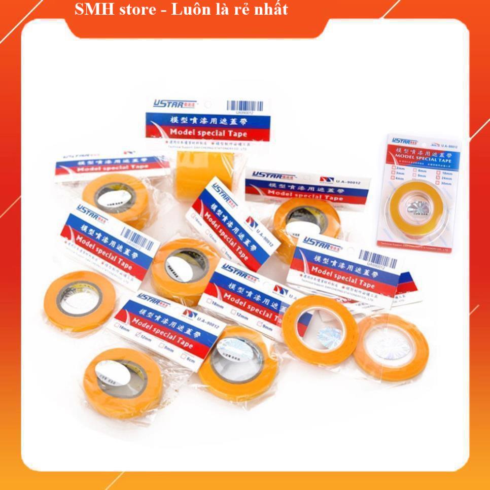 Băng dính che sơn Masking tape - Ustar cao cấp