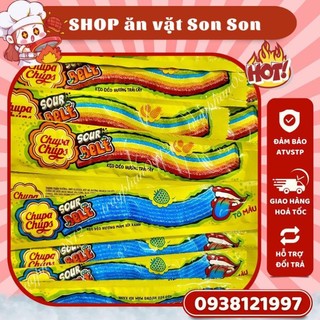 Kẹo dẻo cầu vồng Chupa Chups sour belt hương trái cây (gói 8g)  - Son Son