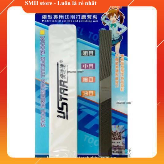 Bộ thanh dũa nhám mô hình Ustar UA-90691